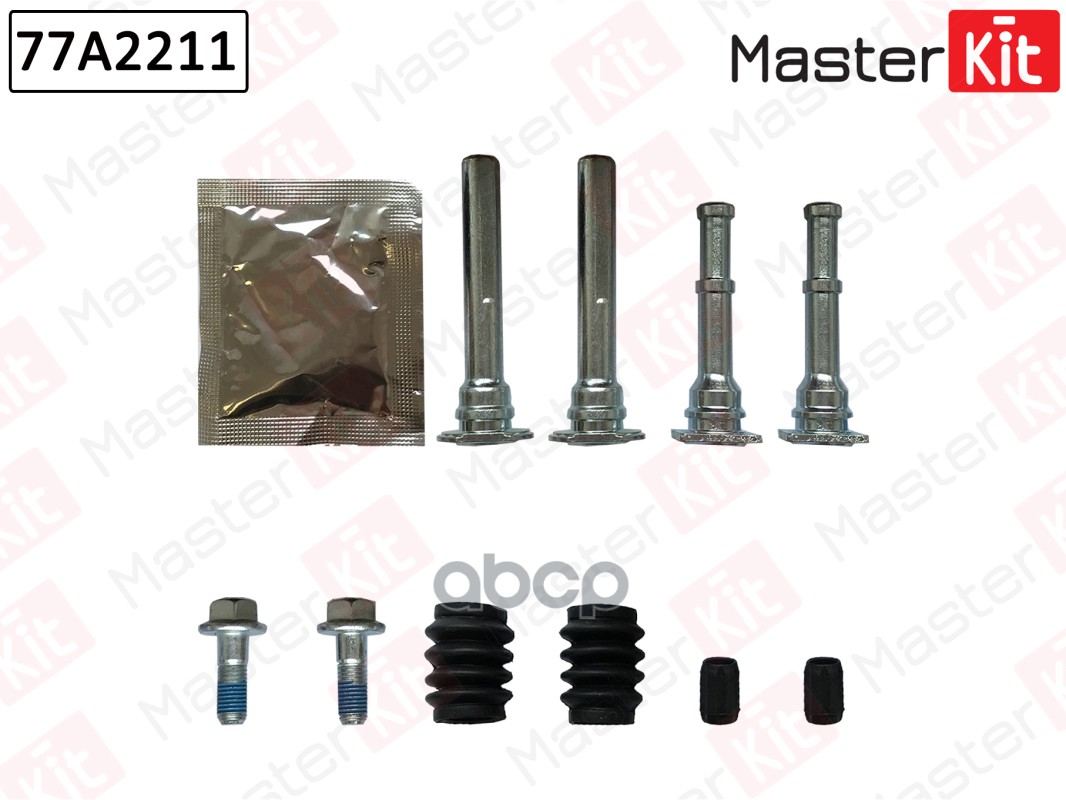 Комплект направляющих тормозного суппорта Land Rover FREELANDER (L314) 1998 - 2006, Nissan MasterKit арт. 77A2211