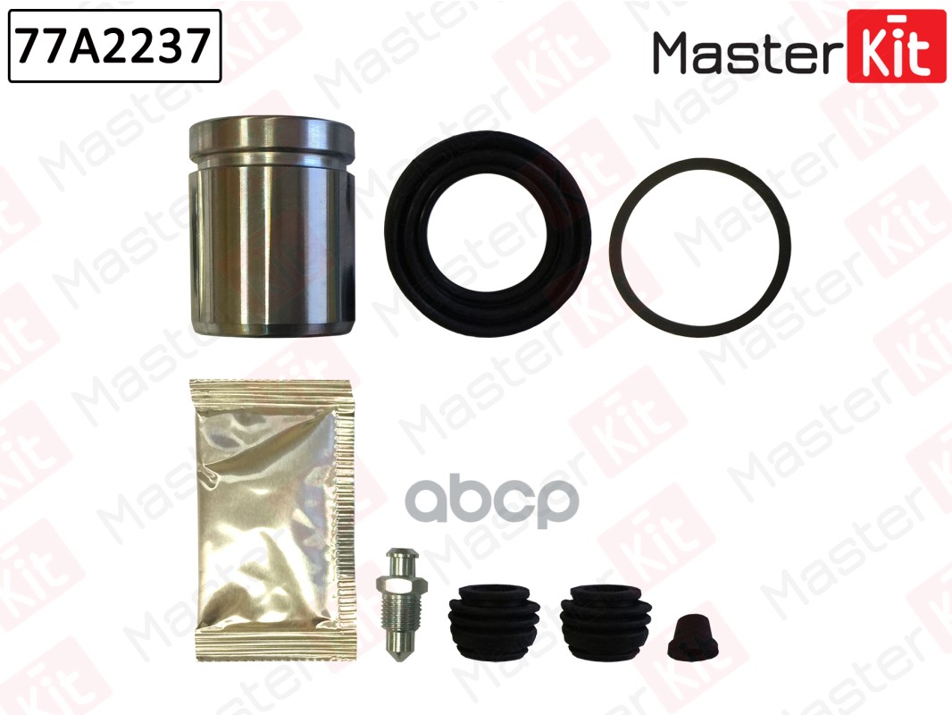 Ремкомплект тормозного суппорта+поршень Honda ACCORD VIII (CU) 2008 -, Honda ACCORD IX (CR MasterKit арт. 77A2237