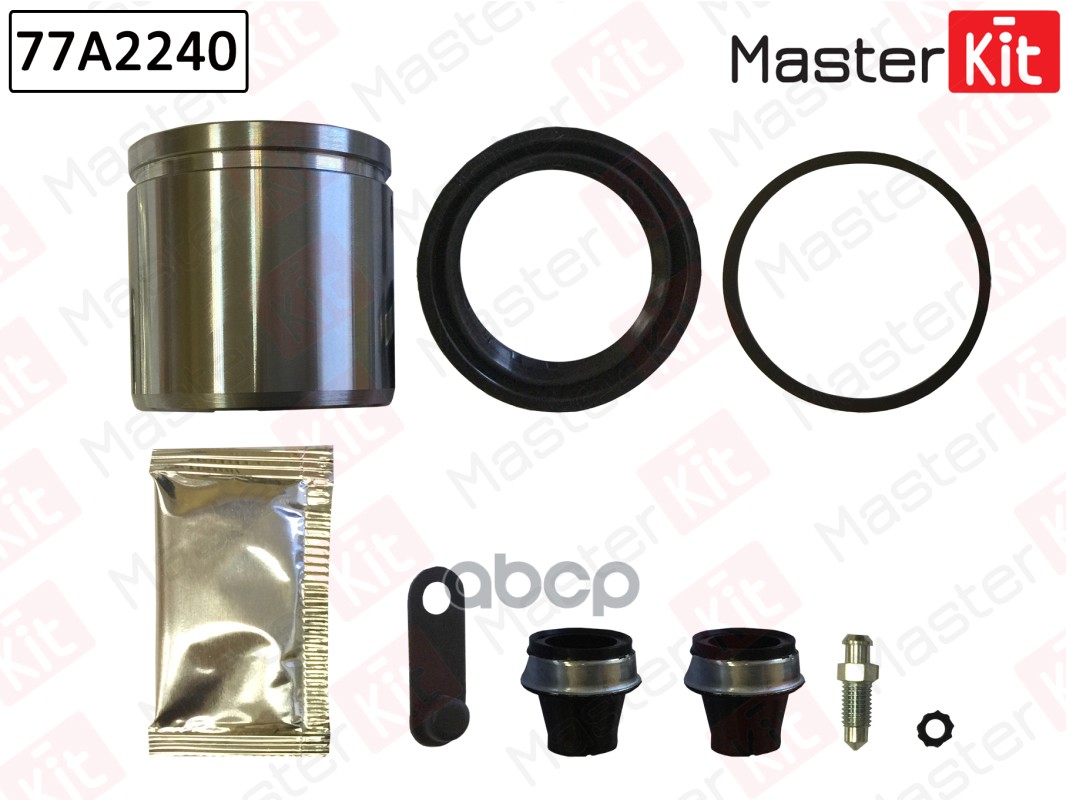 Ремкомплект тормозного суппорта+поршень NISSAN KUBISTAR 08-03-, PEUGEOT 306 01-97- 77A2240 MasterKit арт. 77A2240