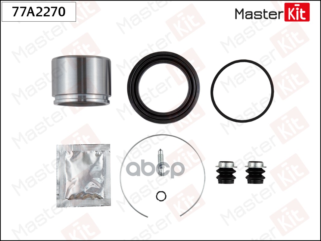 Ремкомплект тормозного суппорта+поршень Toyota RAV 4 III (_A3_) 2005 - 2013 MasterKit арт. 77A2270