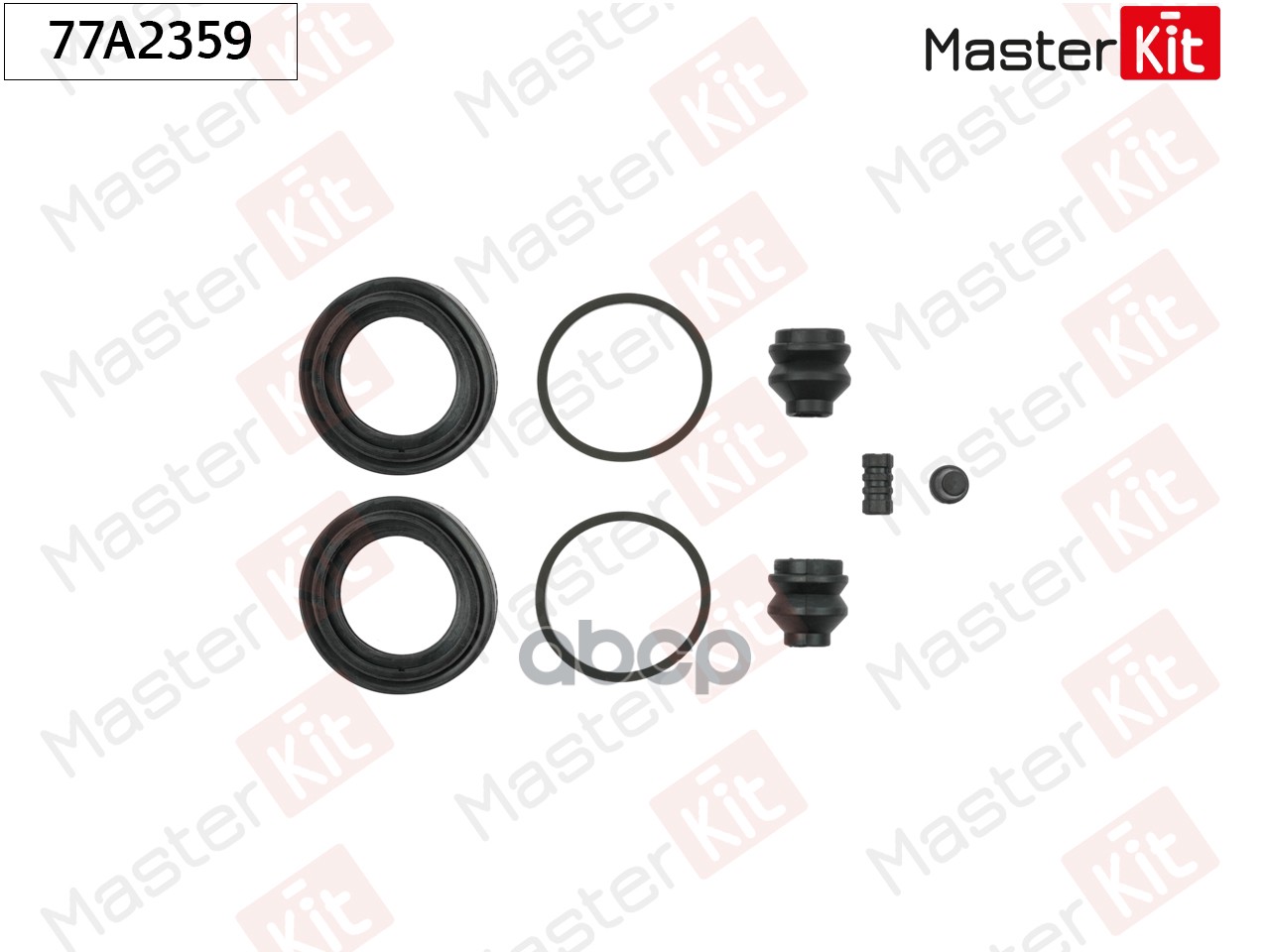 Ремкомплект тормозного суппорта Kia CARNIVAL II (GQ) 1999 - 2007 MasterKit арт. 77A2359