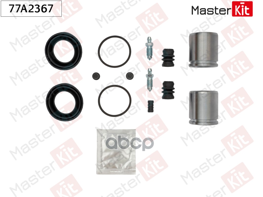 Ремкомплект тормозного суппорта+поршень Nissan PICK UP (D21) 1985 - 2008 MasterKit арт. 77A2367