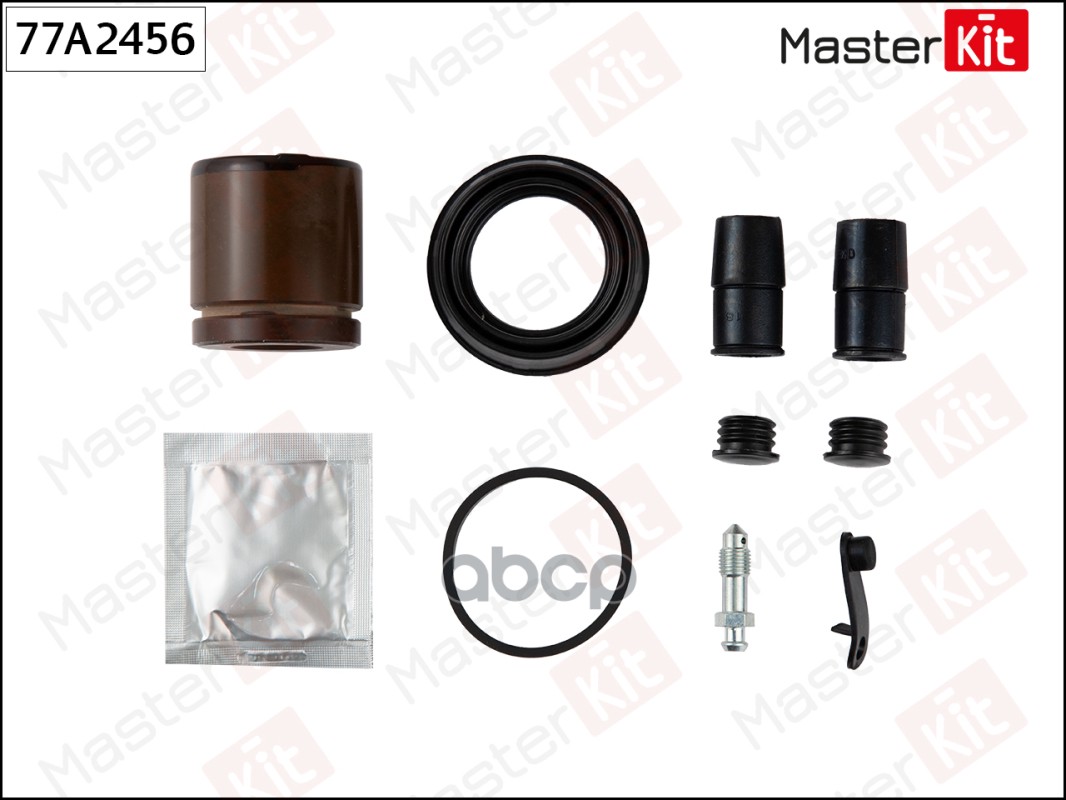 77A2456 Ремкомплект тормозного суппорта+поршень Jeep GRAND CHEROKEE III (WH  WK) 2004 - 2011 MasterKit арт. 77a2456