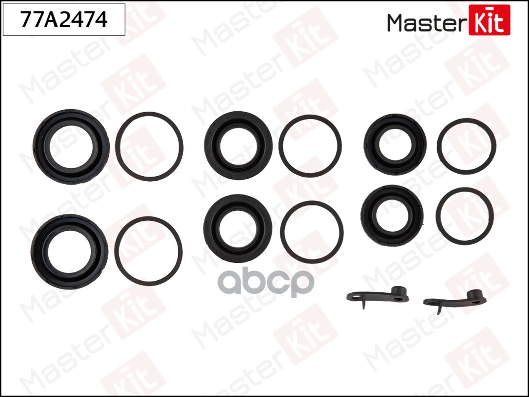 Ремкомплект тормозного суппорта Volkswagen TOUAREG (7P5, 7P6) 2010 - 2018 MasterKit арт. 77A2474