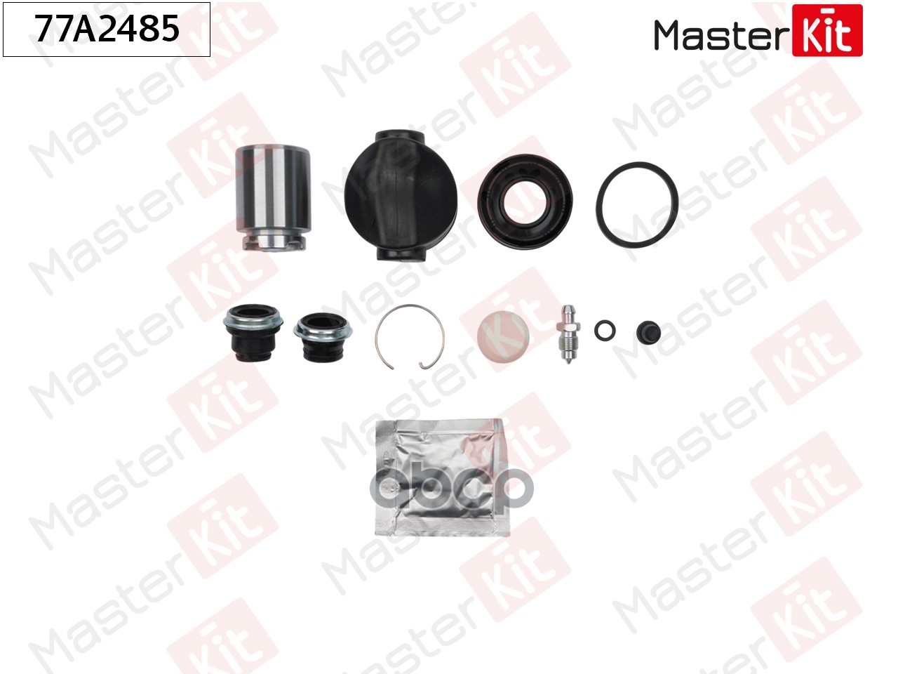 Ремкомплект тормозного суппорта+поршень Ford MONDEO II (BAP) 1996 - 2000 MasterKit арт. 77A2485