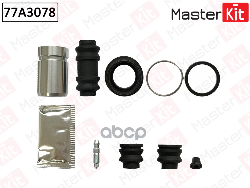 Ремкомплект тормозного суппорта+поршень Toyota YARIS (_P1_) 1999 - 2005 MasterKit арт. 77A3078