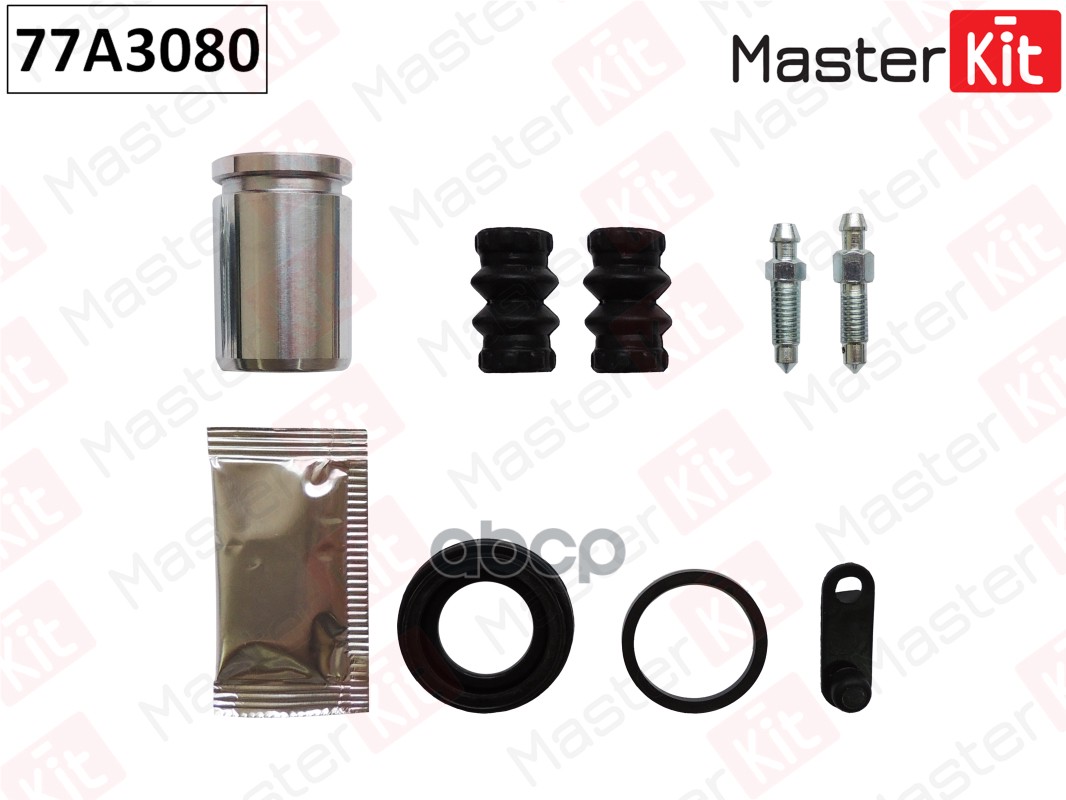 Ремкомплект тормозного суппорта + поршень MERCEDES A-CLASS (W169) 09-04 - 77A3080 MasterKit арт. 77A3080