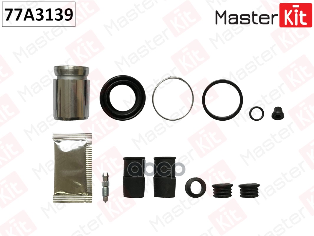 Ремкомплект тормозного суппорта + поршень BMW 6 E24 76 -88, 7 E23 77 -86 77A3139 MasterKit арт. 77A3139