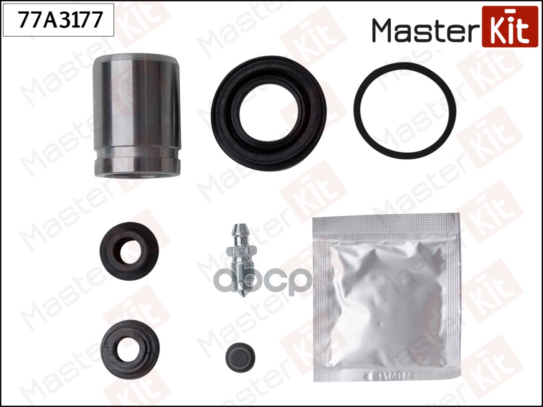 Ремкомплект тормозного суппорта+поршень Kia SOUL (AM) 2009 - MasterKit арт. 77A3177