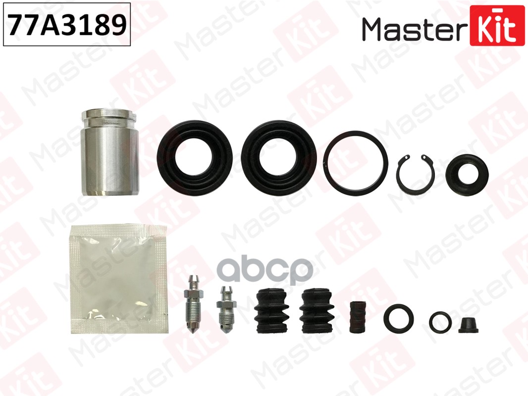 Ремкомплект тормозного суппорта+поршень с механизмом Hyundai ELANTRA (XD) 2000 - 2006, Nis MasterKit арт. 77A3189