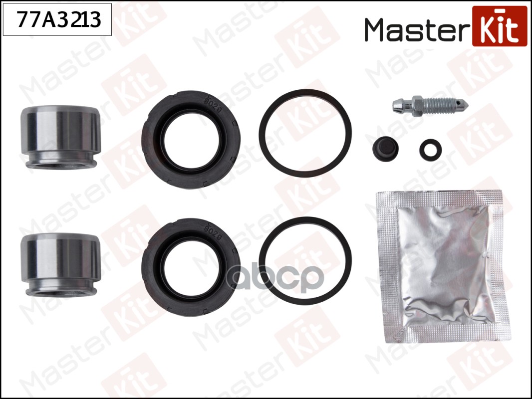 Ремкомплект тормозного суппорта+поршень Mercedes-Benz E-CLASS (W124) 1993 - 1996 MasterKit арт. 77A3213