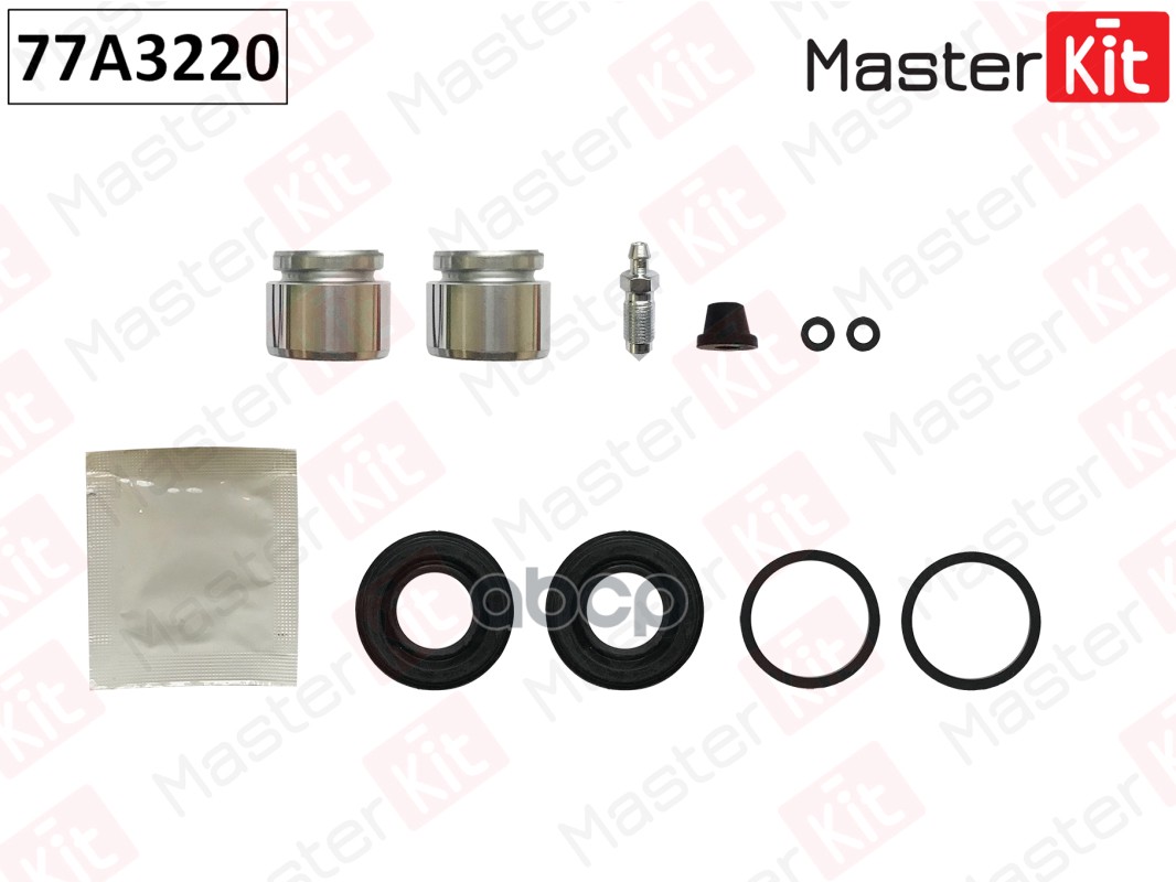 Ремкомплект тормозного суппорта + поршень MERCEDES C-CLASS (W202) 3-93-5-00 77A3220 MasterKit арт. 77A3220