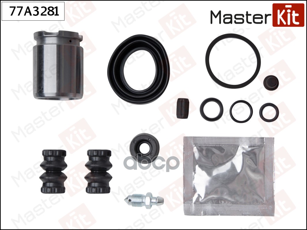 Ремкомплект тормозного суппорта+поршень MINI MINI (R50, R53, R56) 2001 -, Opel ASTRA H (A0 MasterKit арт. 77A3281