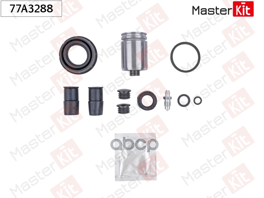 Ремкомплект тормозного суппорта+поршень с механизмом Ford TOURNEO CONNECT 2002 - 2013 MasterKit арт. 77A3288