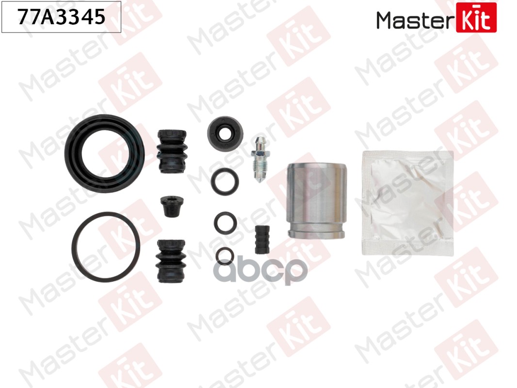 Ремкомплект тормозного суппорта+поршень задний Hyundai SONATA III (Y-3) 1992 - 1998 77A3345 MasterKit арт. 77A3345