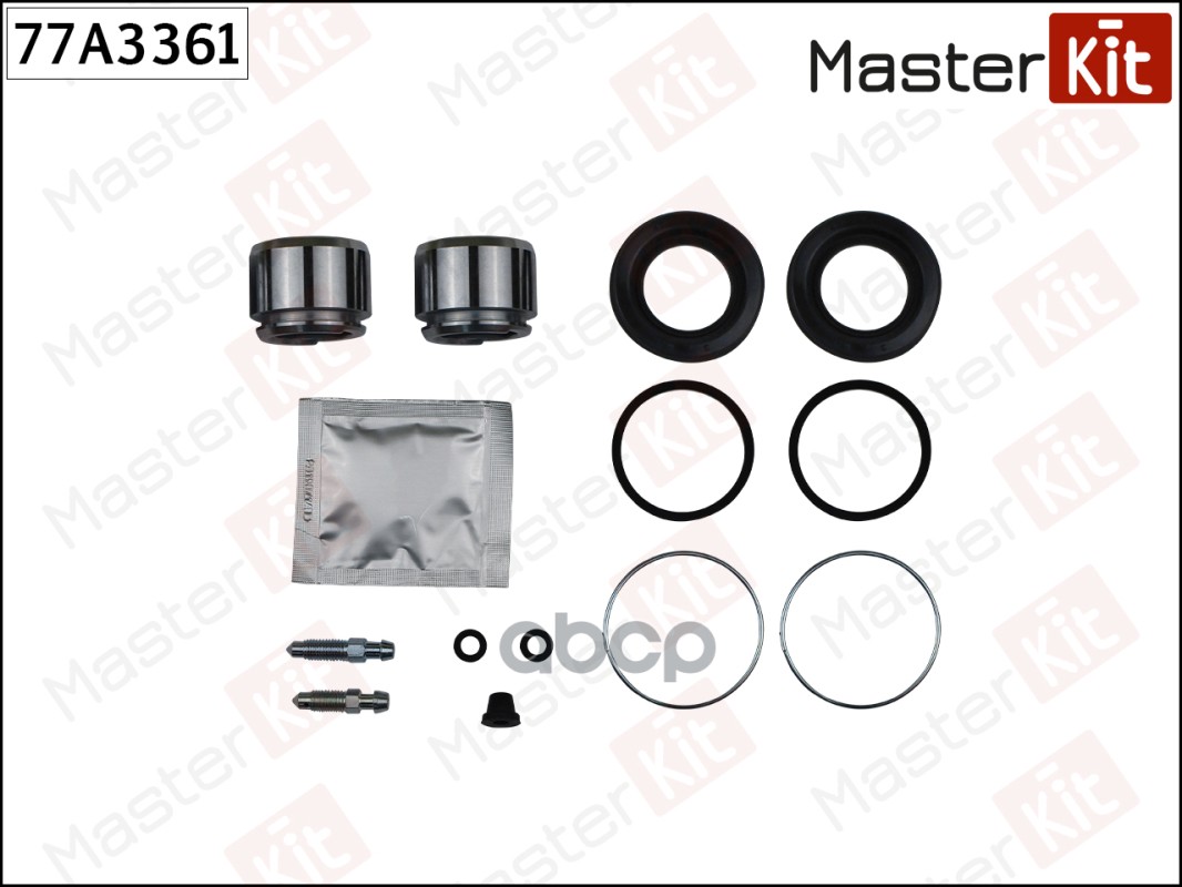 Ремкомплект тормозного суппорта + поршень SAAB 9.5 01-09-99 77A3361 MasterKit арт. 77A3361