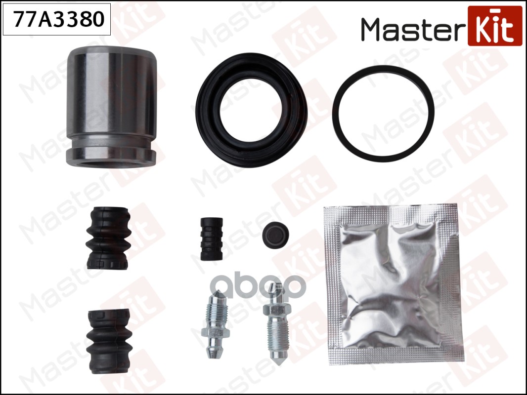 Ремкомплект тормозного суппорта+поршень SUBARU LEGACY V 09-09-, OUTBACK 09-03- 77A3380 MasterKit арт. 77A3380