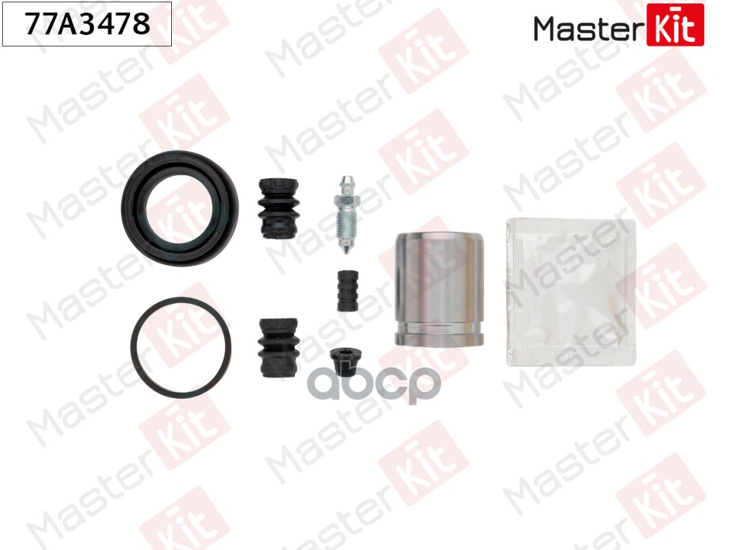Ремкомплект тормозного суппорта+поршень задний Subaru OUTBACK (BR) 2009 - 77A3478 MasterKit арт. 77A3478