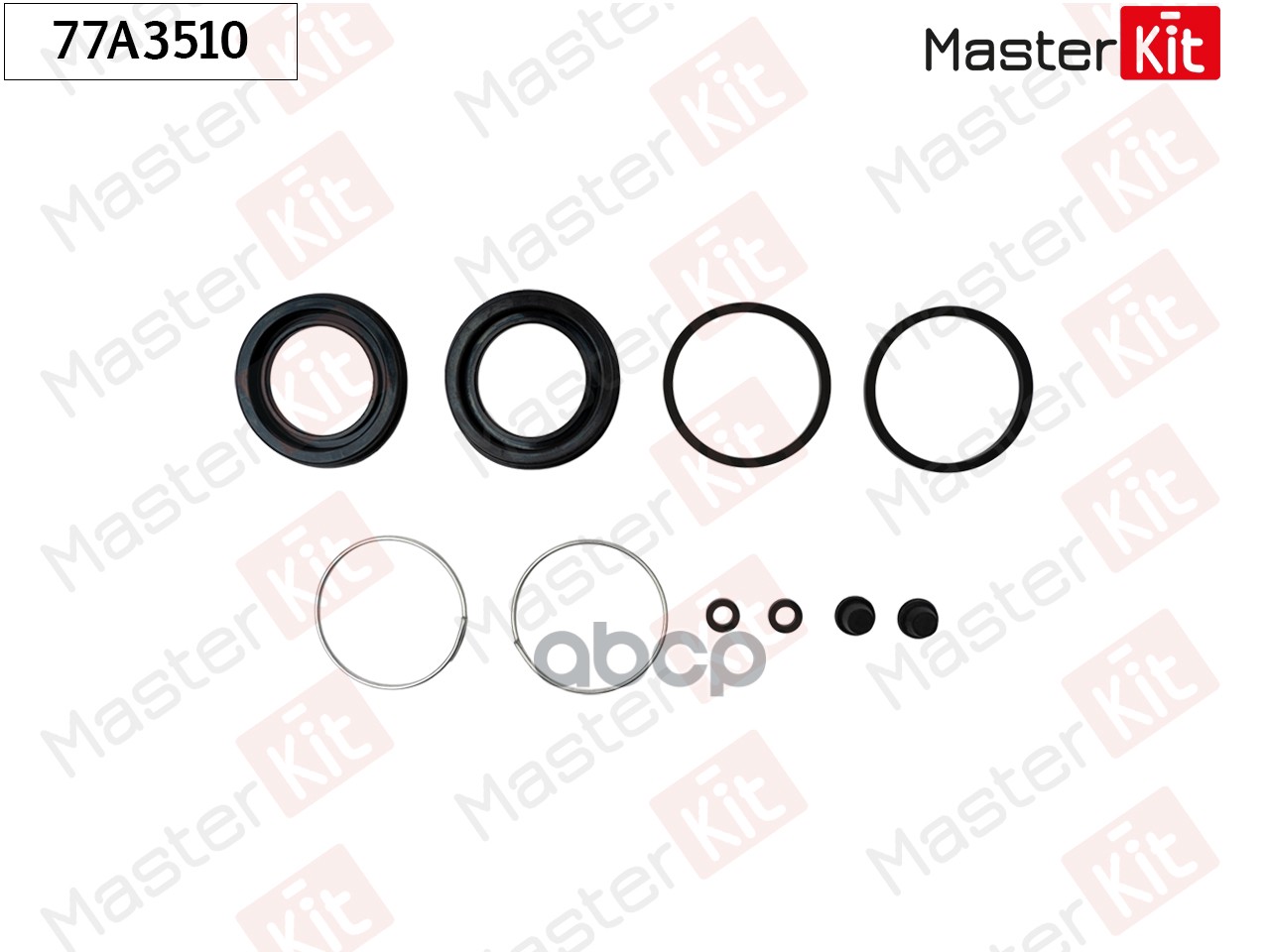 Ремкомплект тормозного суппорта Mercedes-Benz E-CLASS (W210) 1995 - 2003 MasterKit арт. 77A3510