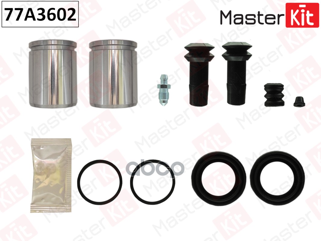 Ремкомплект тормозного суппорта+поршень AUDI A 6 06-94-01-05 77A3602 MasterKit арт. 77A3602