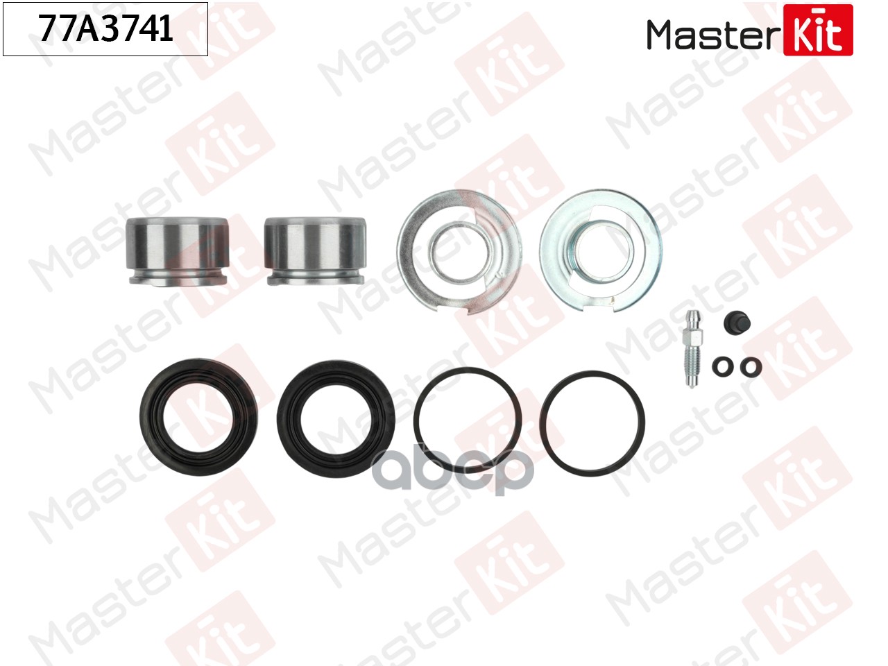 Ремкомплект тормозного суппорта+поршень Mercedes-Benz E-CLASS (W210) 1995 - 2003 77A3741 MasterKit арт. 77A3741