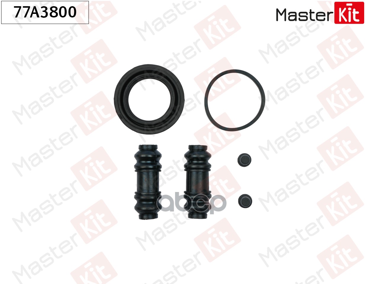 Ремкомплект тормозного суппорта Jeep CHEROKEE (KJ) 2001 - 2008 MasterKit арт. 77A3800