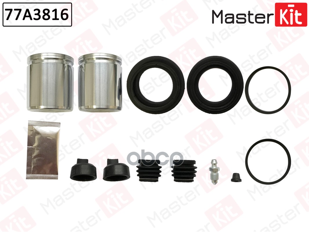 Ремкомплект тормозного суппорта+поршень Opel MOVANO B (X62) 2010 - 77A3816 MasterKit арт. 77A3816