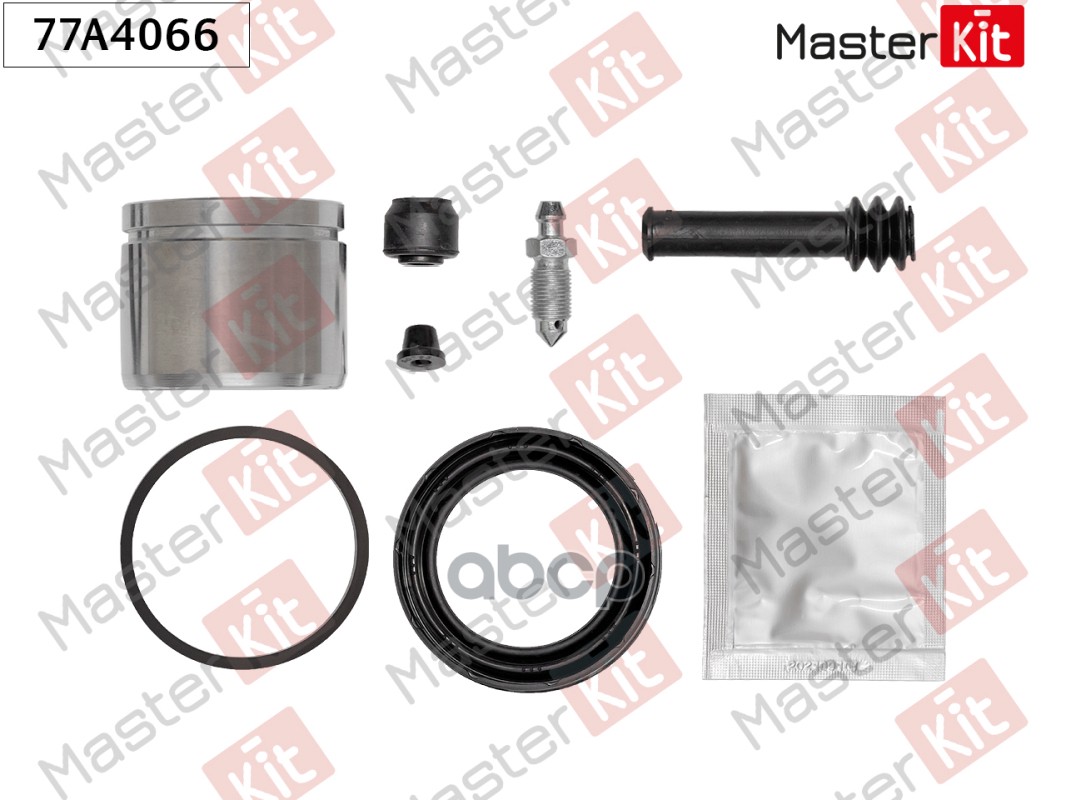 Ремкомплект тормозного суппорта+поршень Nissan PRIMERA (P10) 1990 - 1996 MasterKit арт. 77A4066