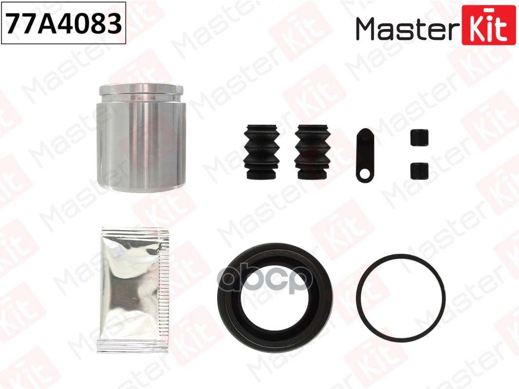 Ремкомплект тормозного суппорта+поршень Nissan ALMERA Classic (B10) 2006 - MasterKit арт. 77A4083