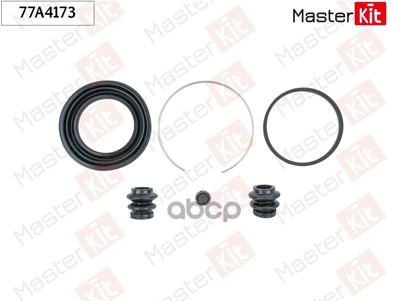 Ремкомплект тормозного суппорта Toyota COROLLA седан (_E16_) 2012 - 77A4173 MasterKit арт. 77A4173