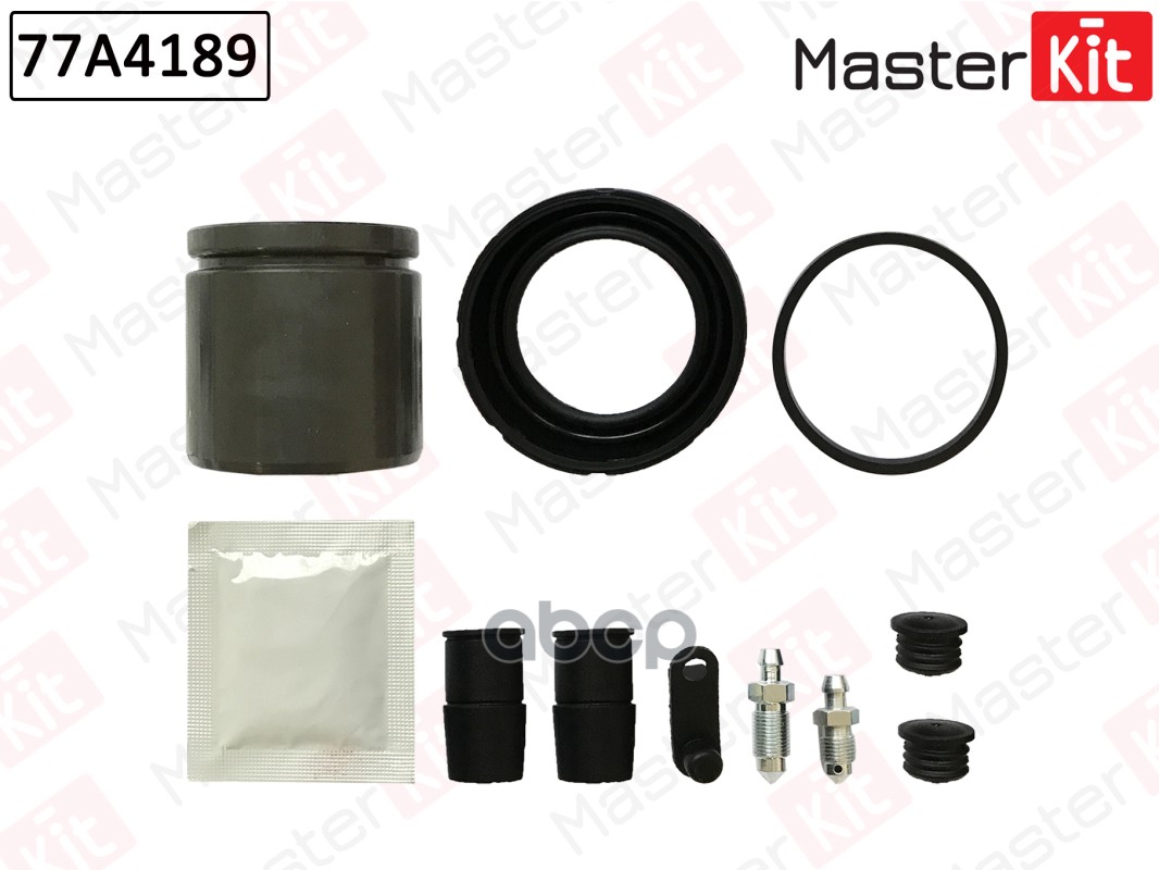 Ремкомплект тормозного суппорта + поршень Mazda 3 (BK) 2003 - 2009 77A4189 MasterKit арт. 77A4189