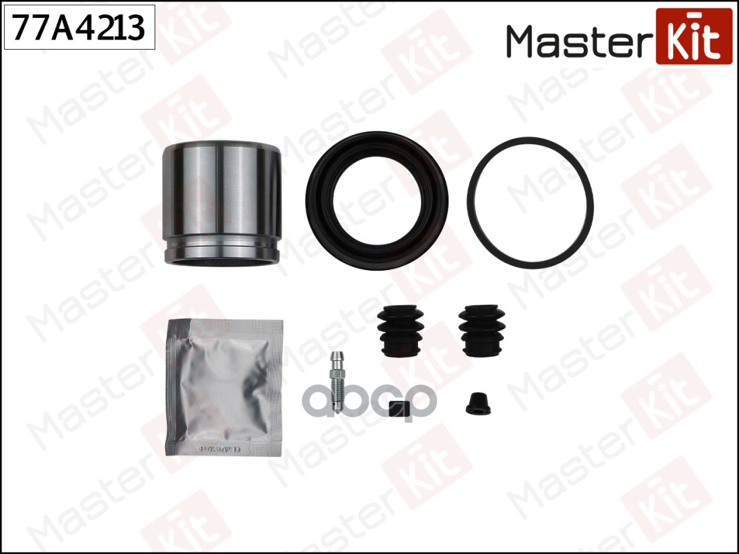 77A4213 Ремкомплект тормозного суппорта + поршень Subaru IMPREZA (GC) 1992 - 2001  LEGACY III (BE) 1 MasterKit арт. 77a4213