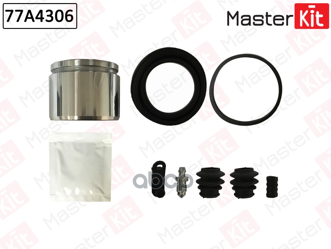 Ремкомплект тормозного суппорта+поршень  Kia CARENS III (UN) 2006 - 77A4306 MasterKit арт. 77A4306