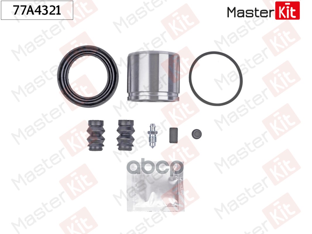 Ремкомплект тормозного суппорта + поршень Honda CR-V III (RE_) 2006 - 77A4321 MasterKit арт. 77A4321