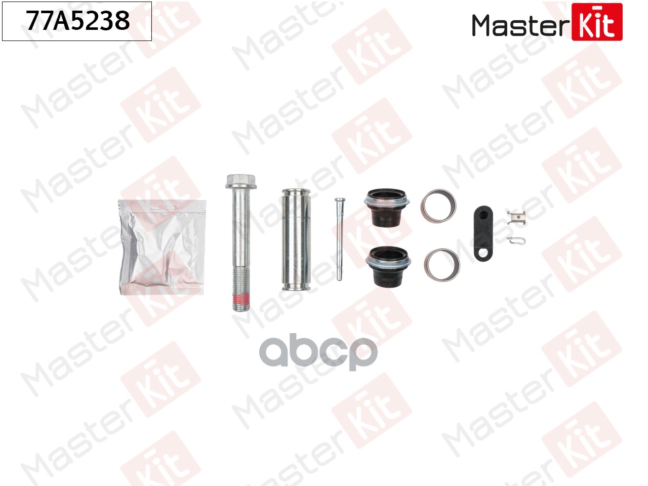 Комплект направляющих тормозного суппорта Citroen JUMPY (U6U) 1994 - 2006 MasterKit арт. 77A5238