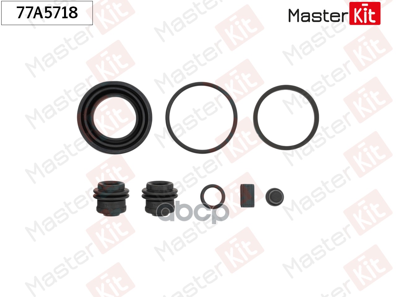 77A5718 Ремкомплект тормозного суппорта Nissan X-TRAIL (T32_) 2013 - MasterKit арт. 77a5718