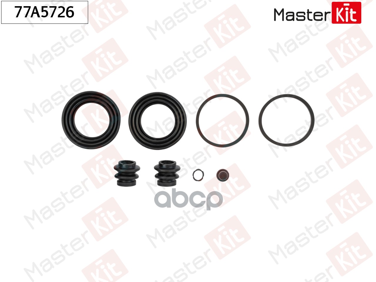 Ремкомплект тормозного суппорта Toyota HIGHLANDER / KLUGER (_U4_) 2007 - MasterKit арт. 77A5726