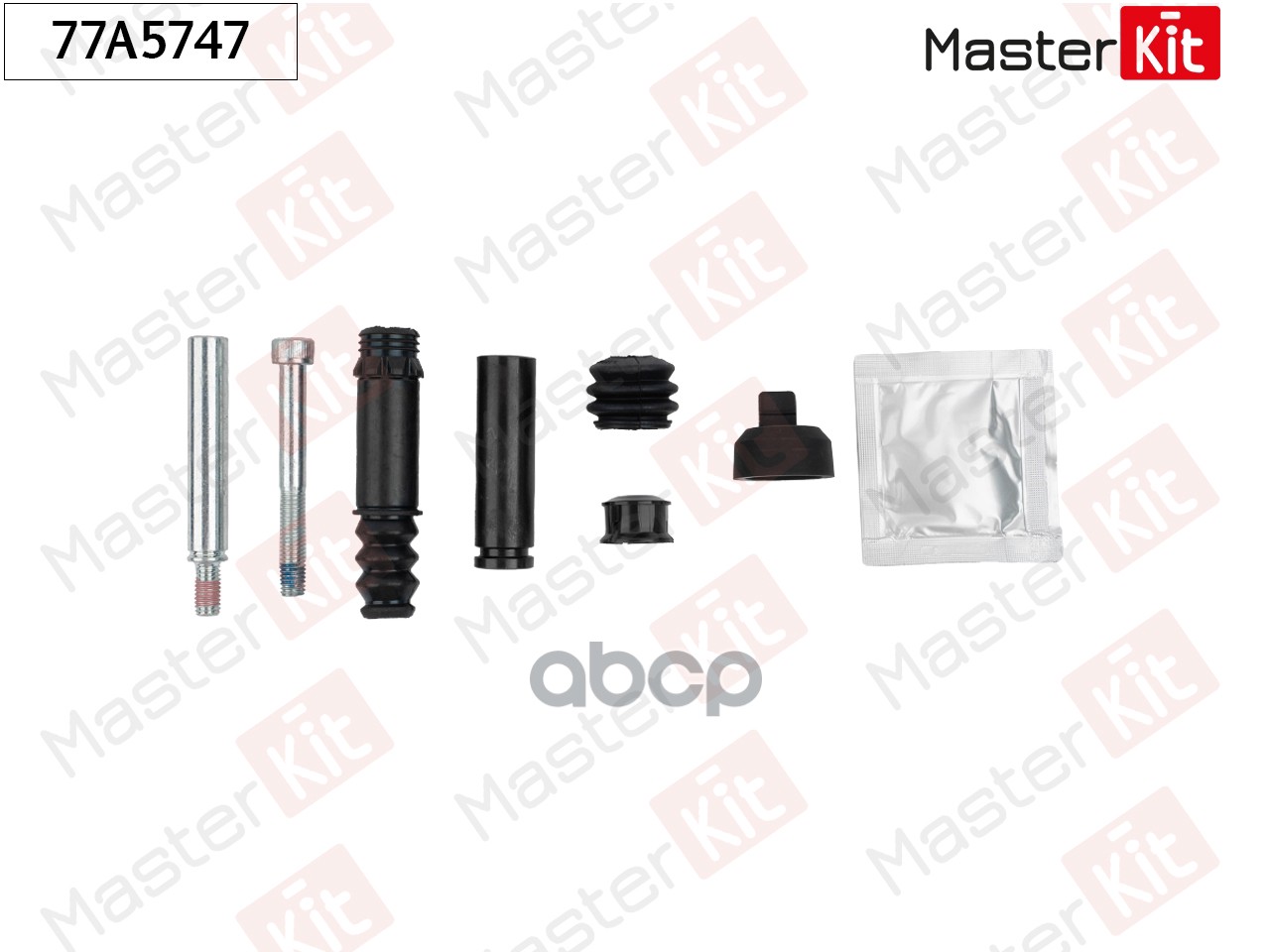 Комплект направляющих тормозного суппорта Fiat DUCATO Фургон (250_, 290_) 2006 - 77A5747 MasterKit арт. 77A5747