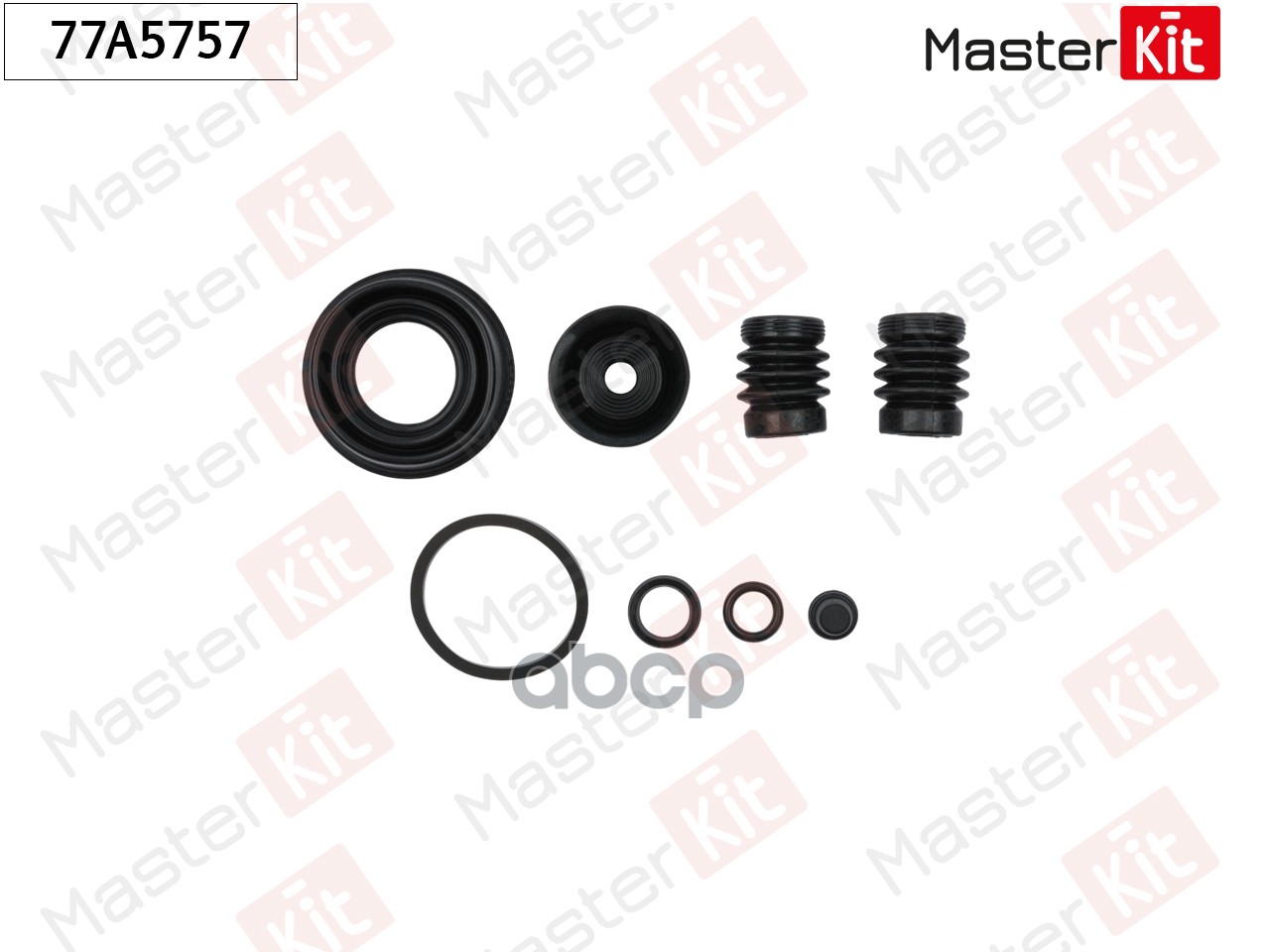 77A5757 Ремкомплект тормозного суппорта Mazda 3 (BM  BN) 2013 - MasterKit арт. 77a5757