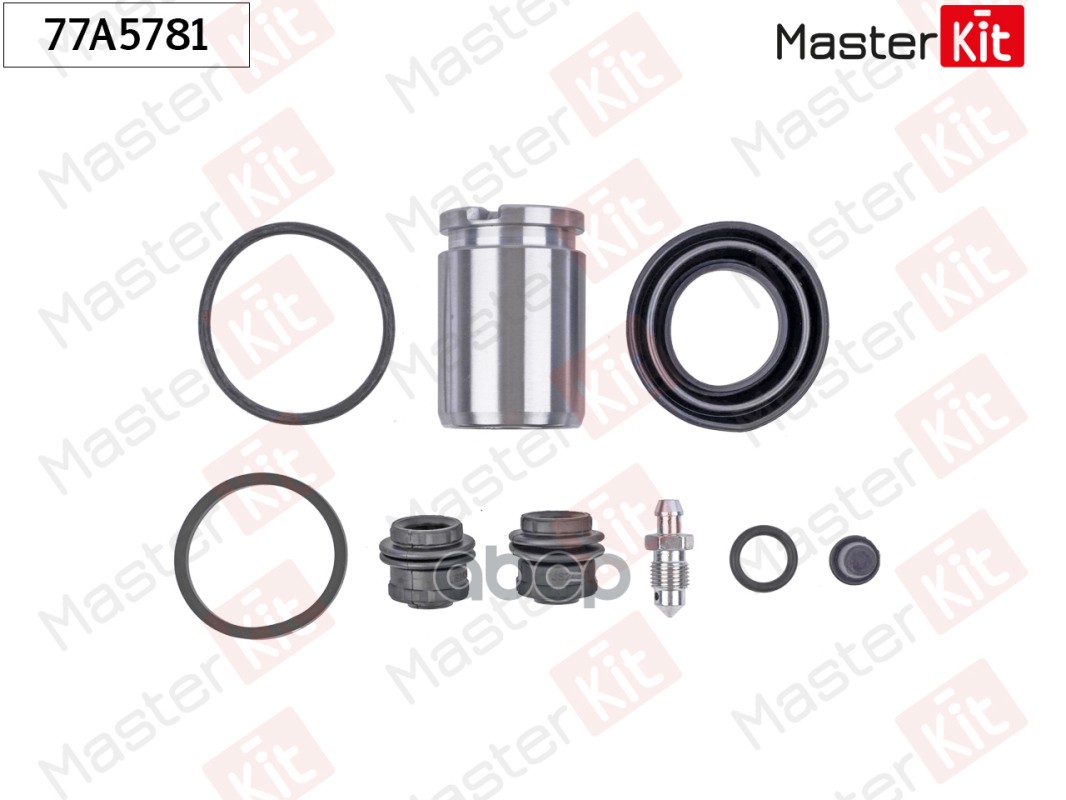Ремкомплект тормозного суппорта+поршень Land Rover FREELANDER 2 (L359) 2006 - 2014 MasterKit арт. 77A5781