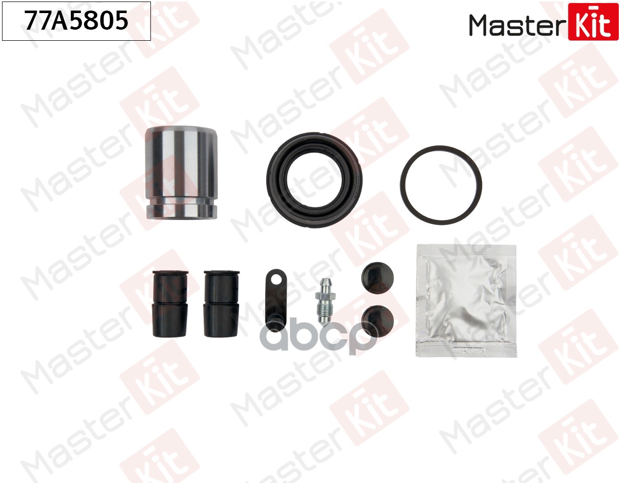 Ремкомплект тормозного суппорта + поршень BMW 1 (F21) 2011 - MasterKit арт. 77A5805