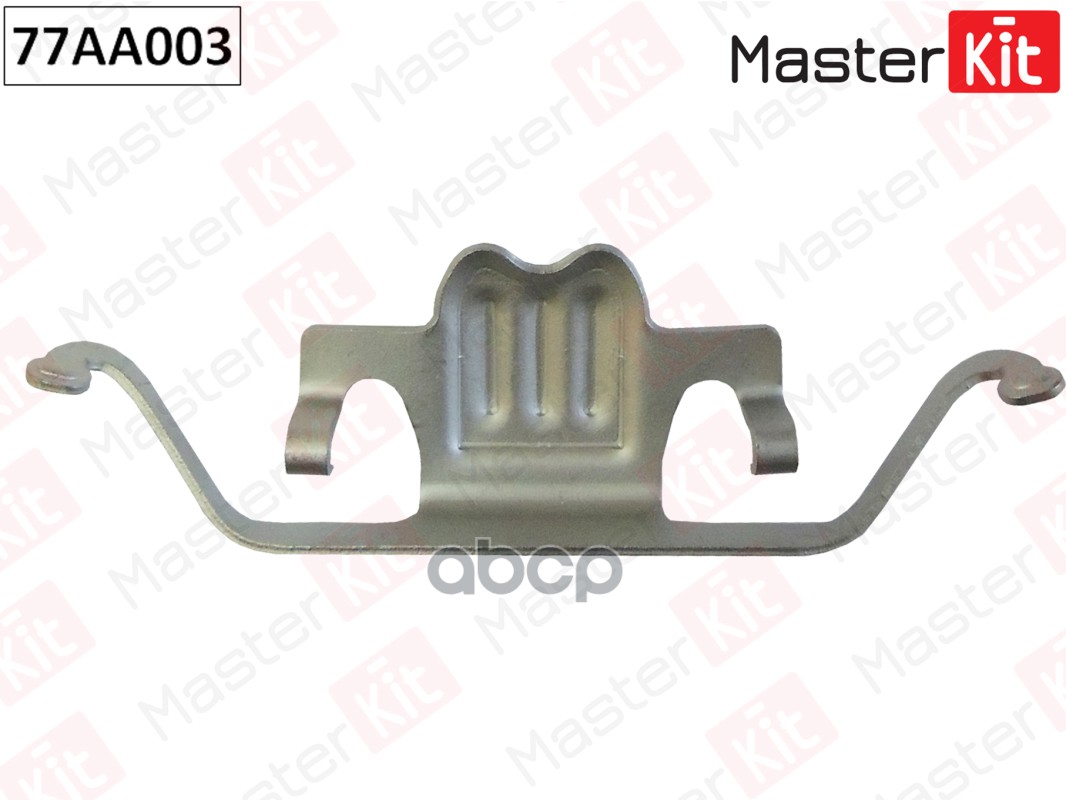 Комплект установочный тормозных колодок BMW X5(E70),X6(E71,E72) 06-14 MasterKit арт. 77AA003