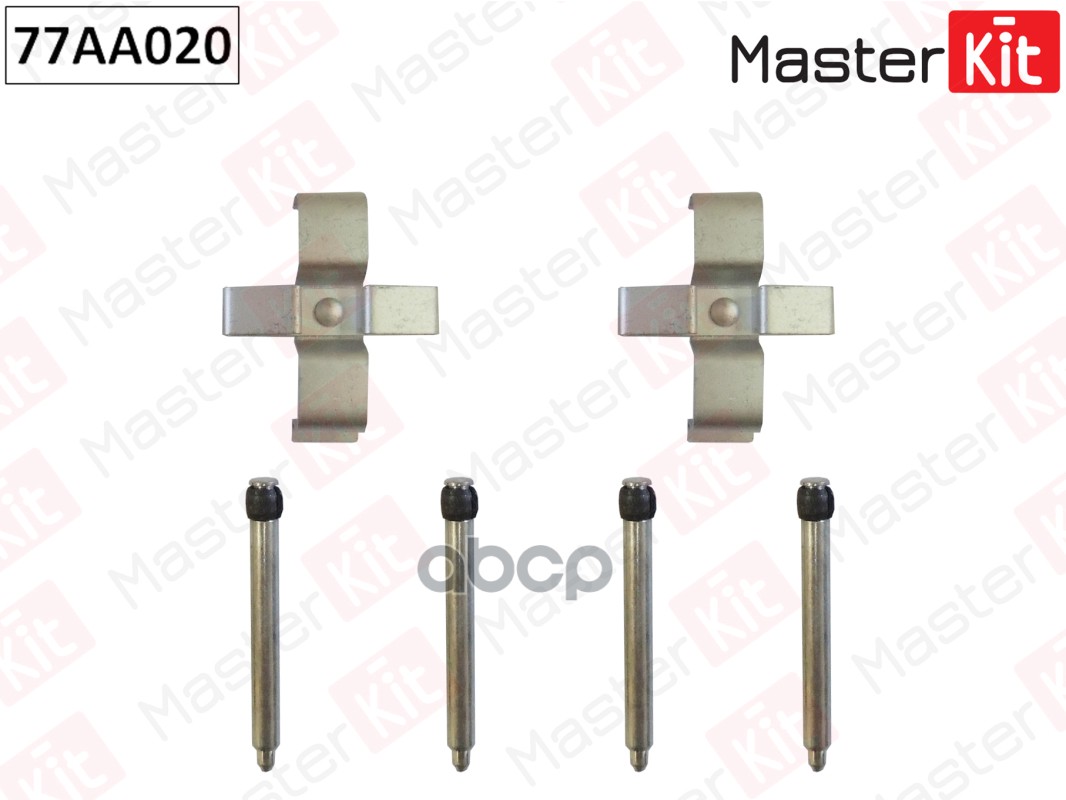 Комплект установочный дисковых колодок MB W202 77AA020 MasterKit арт. 77AA020
