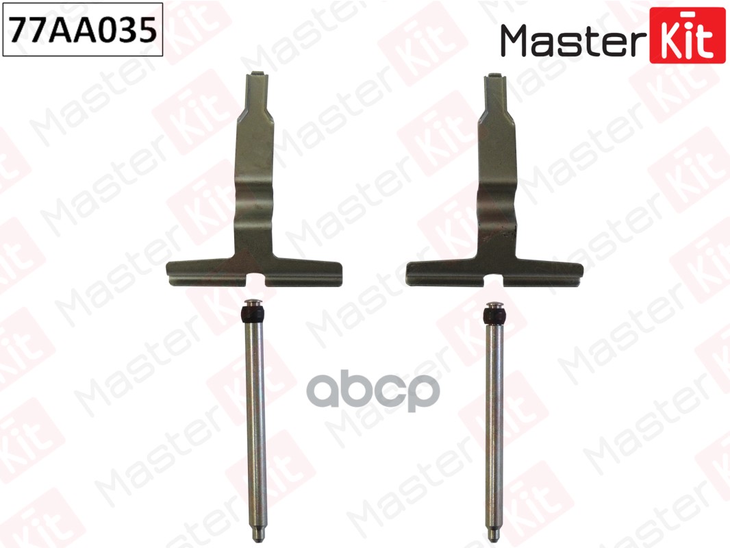 Комплект установочный дисковых колодок MERCEDES C-CLASS (W203) 05-00- 77AA035 MasterKit арт. 77AA035