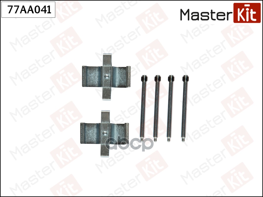 Комплект установочный тормозных колодок MB E-Class 01-02, 96-02, E-Class 97-03 77AA041 MasterKit арт. 77AA041