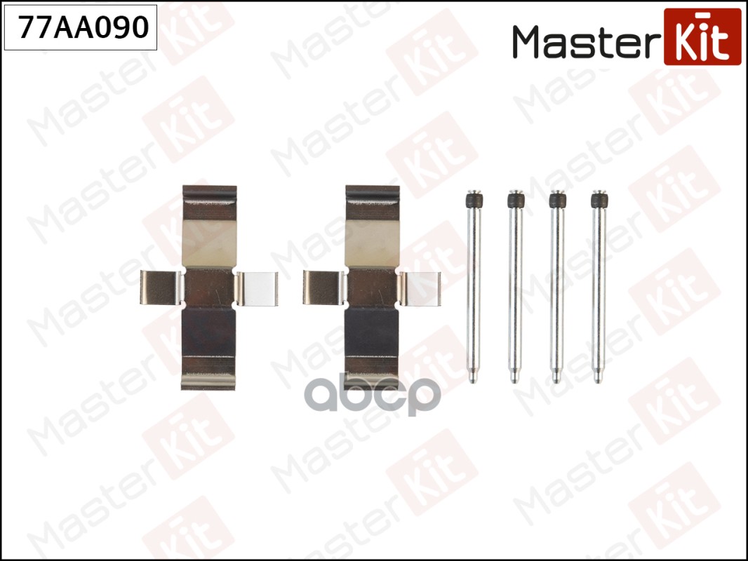 Комплект установочный тормозных колодок VW LT 28-35 I Фургон (281-363) 1975 - 1996 MasterKit арт. 77AA090