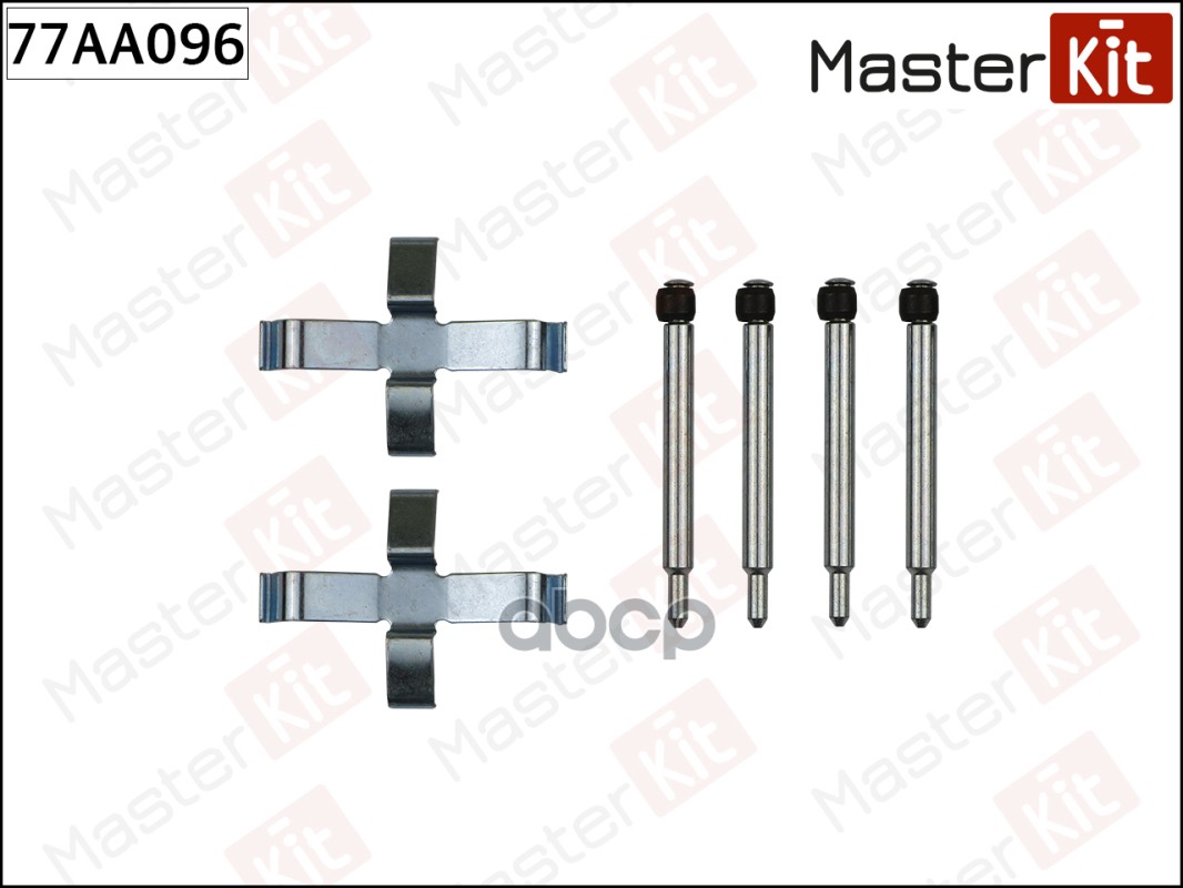 Комплект установочный тормозных колодок VOLVO S70, V70, C70 11-96-10-05 77AA096 MasterKit арт. 77AA096