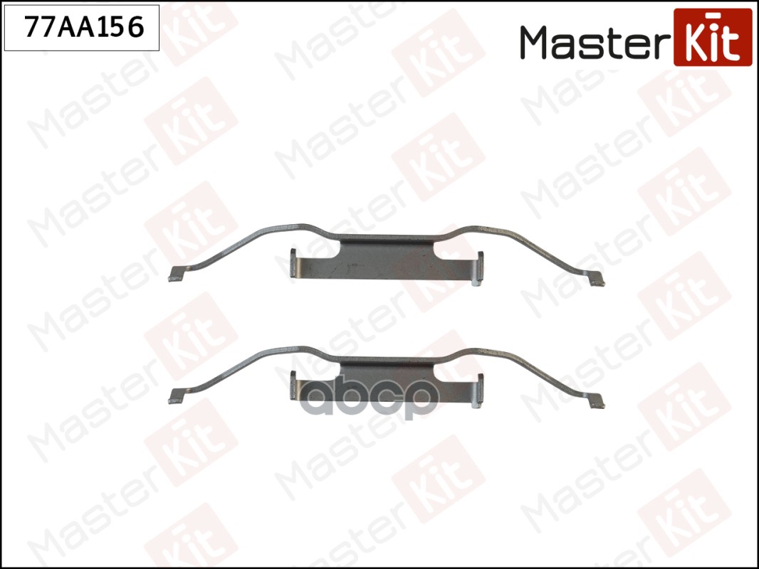 Комплект установочный тормозных колодок BMW 5(E39),Z3(E36) 95-03 MasterKit арт. 77AA156