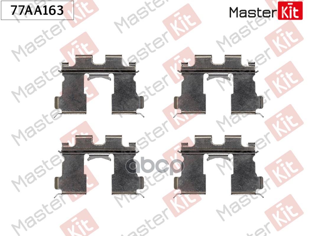 Комплект установочный тормозных колодок Suzuki Vitara(ET,TA,TD) 88-02 MasterKit арт. 77AA163