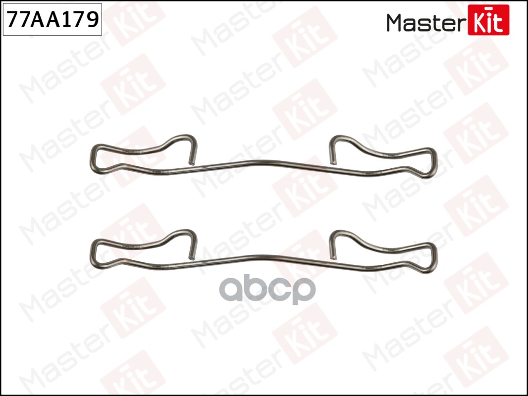 Комплект установочный тормозных колодок Mercedes-Benz SPRINTER 2-t Фургон (901, 902) 1995 - MasterKit арт. 77AA179